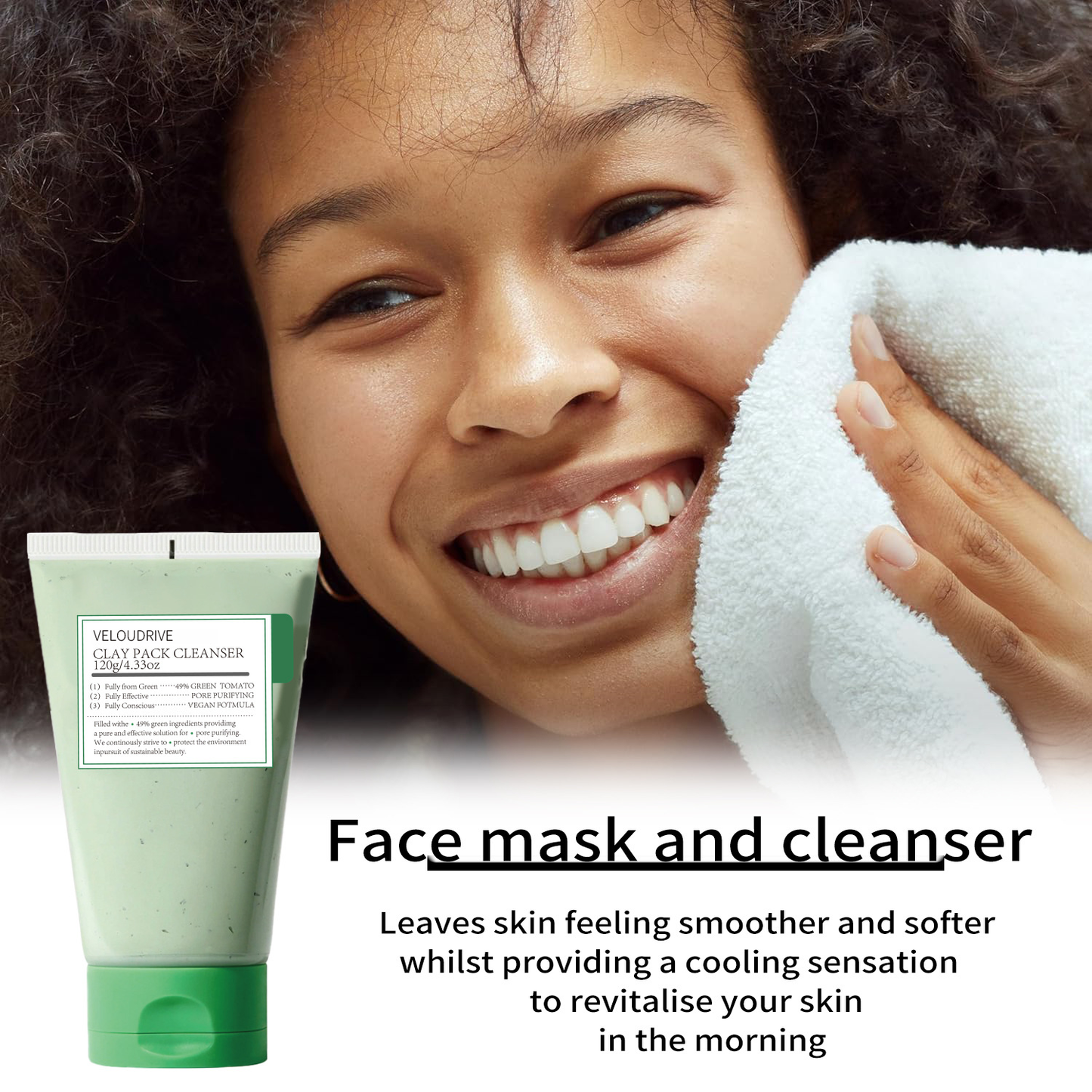 (Green Tomato) Clay Mask Cleanser