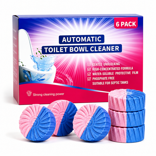 Dual-Color Toilet Bowl Cleaner - 2-in-1 Clean & Deodorize