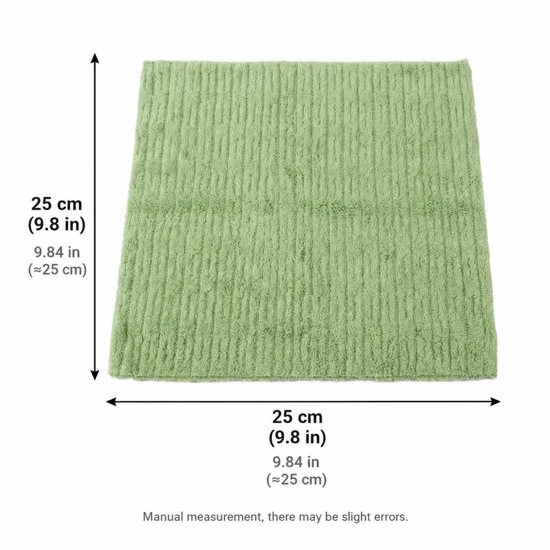 20-Piece Tear-Away Plush Cleaning Cloth Roll